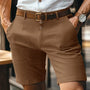 Atmungsaktive & Vintage Slim-Fit Herren-Sommershorts – Lennart