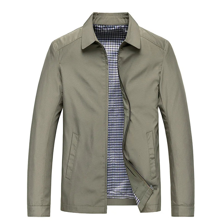 Thin Men's Jacket with Business Design – Laurent