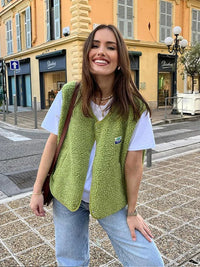 Warme & Comfortabele V-hals Bodywarmer voor Dames - Alina