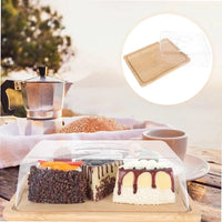 Rechteckige Butterdose mit Bambusdeckel - FreshSeal
