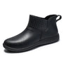 Damen Regenstiefel wasserdicht mit gestricktem Schaft & rutschfester Sohle – Liora