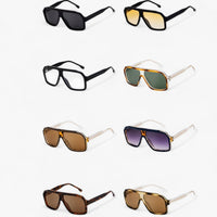 Windproof Oversized Punk Sunglasses - Vortex