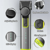 Barttrimmer & kabelloses Haarschneider-Set – HydroTrim