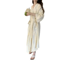 Lässiger Damen Sommerbademantel mit Kimono-Design – Hana