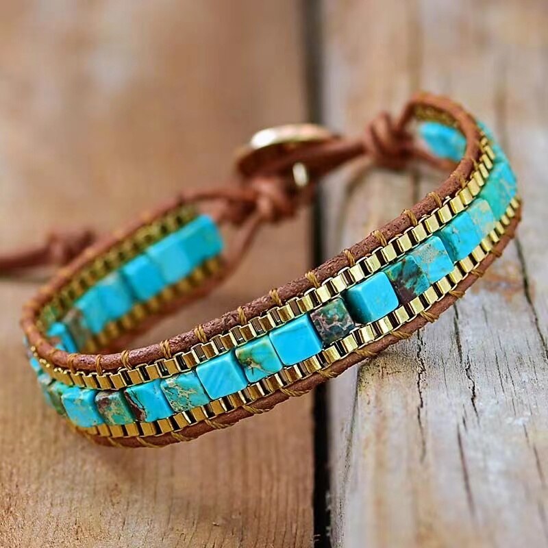Keizer Stone Turquoise Bracelet - Cairos