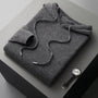 Herren-Hoodie aus Merinowolle – Cassiano