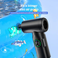 2-in-1 Tragbarer Druckluftstaubsauger und Bläser mit LED-Licht (7500mAh) - AirMaster