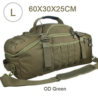 Large Tactical Travel Bag and Backpack - TrailTrek Duffle