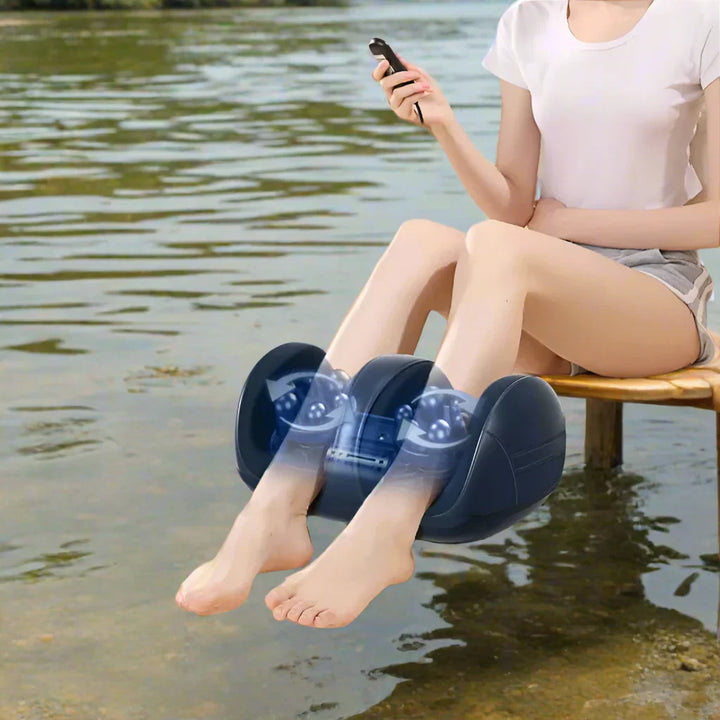 Extra großer elektrischer Shiatsu-Fuß- und Wadenmassager mit Wärmefunktion – Orion