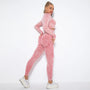 Nahtloses Damen Yoga Set mit Cropped Top - Nova