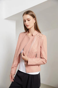 Carmie Lederjacke | Stilvoll & Einzigartig