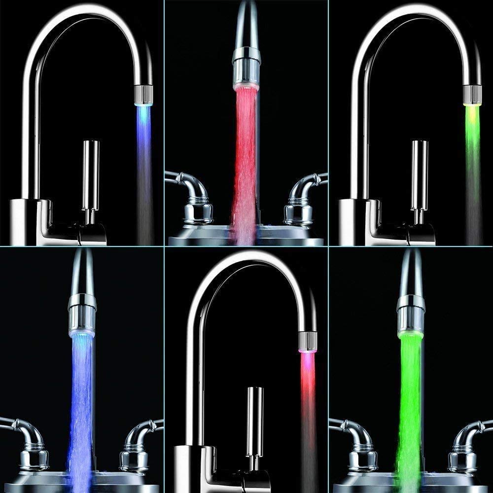 Bunte Wasserhahn-LED - AquaGlow