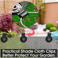 Heavy-Duty Wind-Proof Clips for Outdoor Nets and Tarps 2