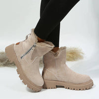 Maggie Suede Winter Boots | Warm & Versatile