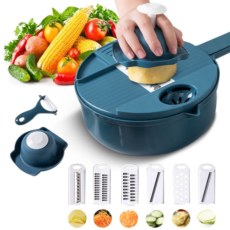 12-in-1 Multifunctional Cutter Set - ChefEase
