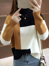 Benthe Color Block Pullover | Bequem & stilvoll