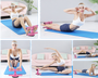 Fitnessgeräte | Perfekt u.a. für Dehnen, Bauchmuskelübungen & Liegestütze