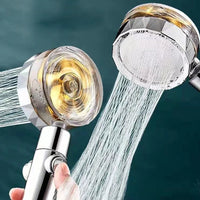 Wassersparender Duschkopf mit 360° Rotation - AquaTurbo