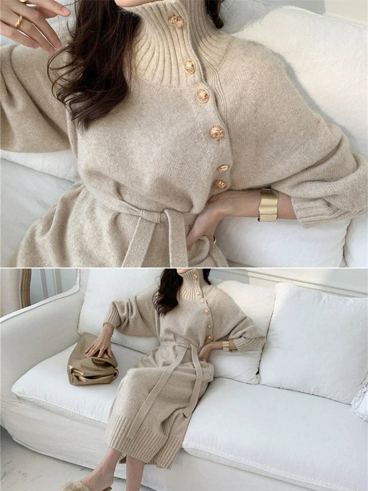 Rian Knitted Dress | Vintage & Warm