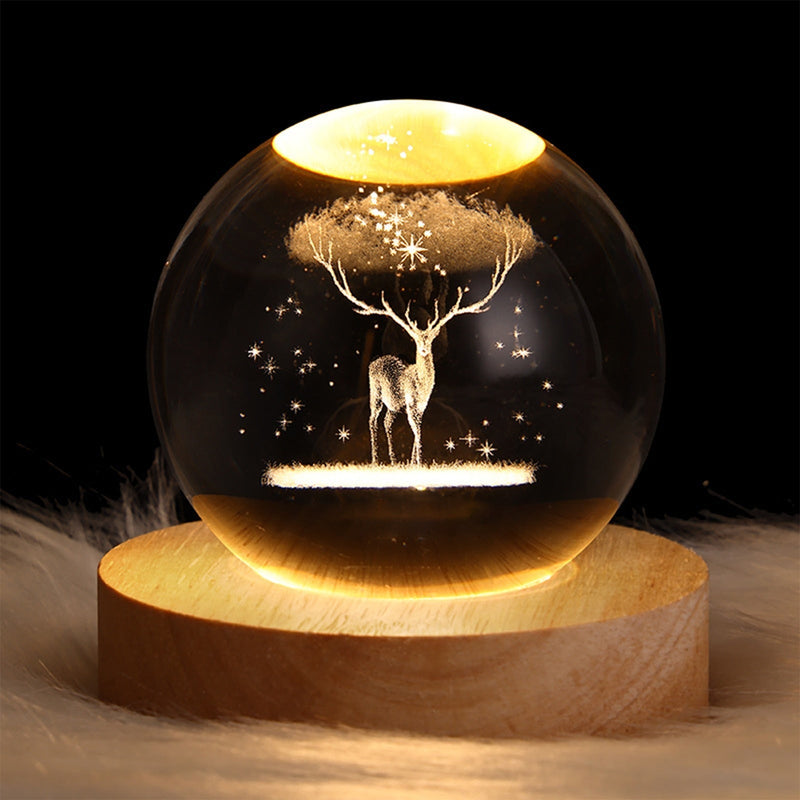 Crystal Light Ball | Unique decoration for the home