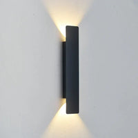 Noir Weatherproof LED Outdoor Wall Light, Aluminum, 18W 4