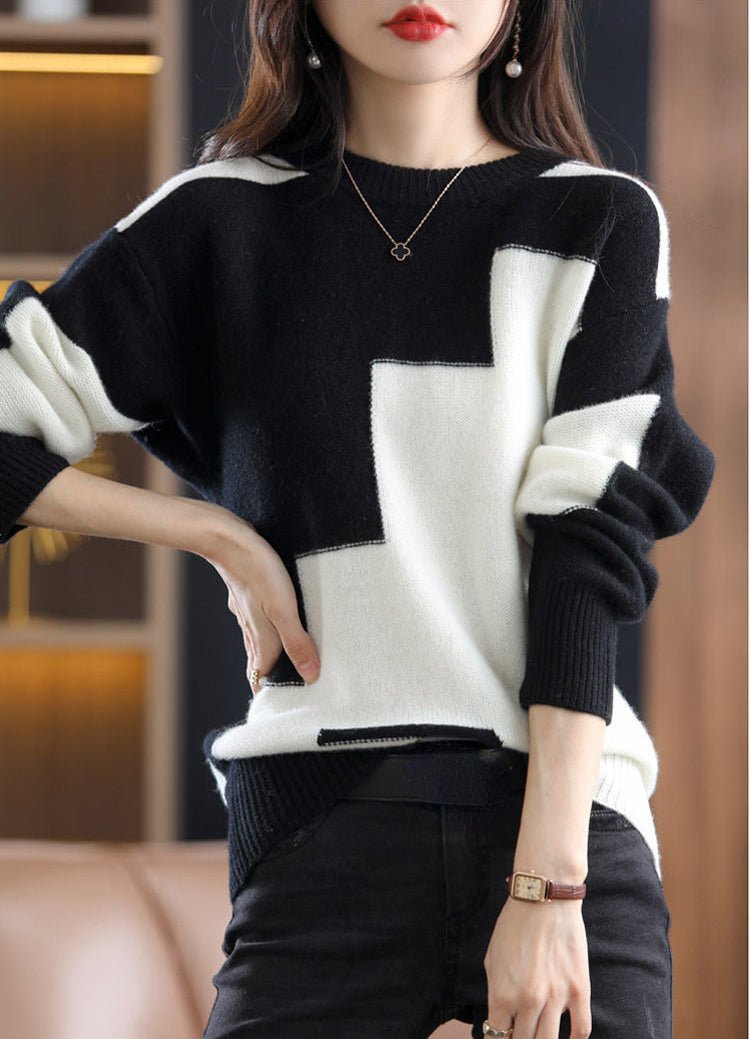 Gestrickter Freizeitpullover - Arden