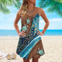 Ärmelloses Sommer-Minikleid - Solene