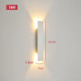 Noir Weatherproof LED Outdoor Wall Light, Aluminum, 18W 7