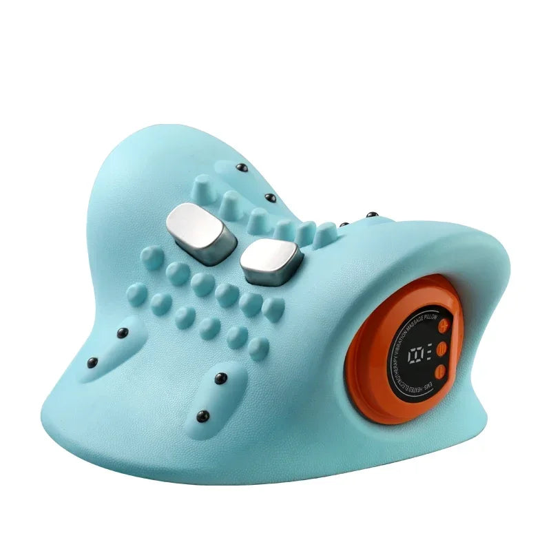 Elektrische Cervicehals- en Schoudermassageapparaat met Traction ondersteuning – Lyra
