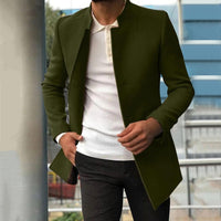 Heren Herfst-/Winterjas van Tweed – Lazaro