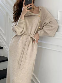 Rian Knitted Dress | Vintage & Warm