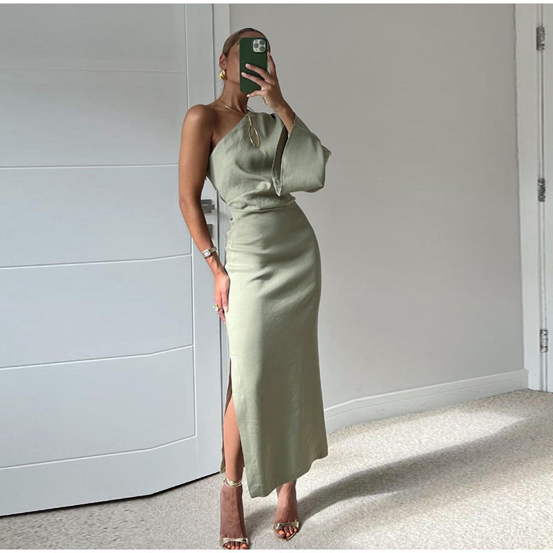 Modisches lässiges Plisseekleid - Samantha
