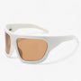 Übergroße Steampunk Sport-Sonnenbrille mit Wraparound-Design – Ignix