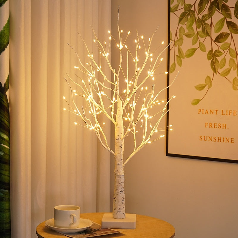 Beleuchtete Skandinavische Birke - LumiBirch