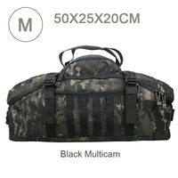Large Tactical Travel Bag and Backpack - TrailTrek Duffle