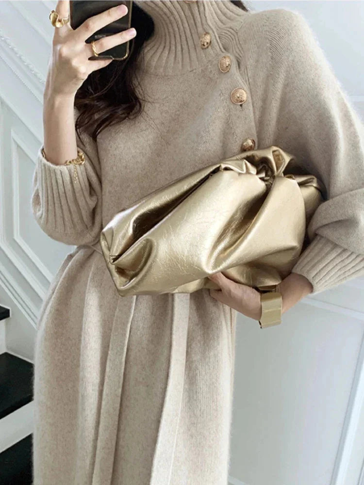 Rian Knitted Dress | Vintage & Warm