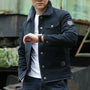 Markante Herrenjacke mit Fellkragen – Lars