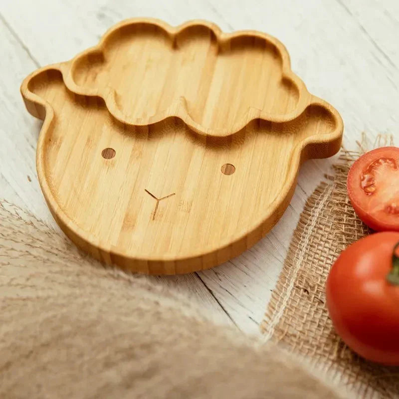 Kindergeschirr-Set mit Saugnapf - EcoFeast