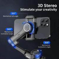 3-Achsen-Smartphone-Gimbal-Stabilisator mit AI-Tracking & Gesichtserkennung – Alvion