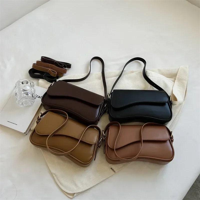 Kompakte Damen-Schultertasche - Sophia