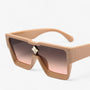 Spiegelnde Punk-Sonnenbrille – Revik