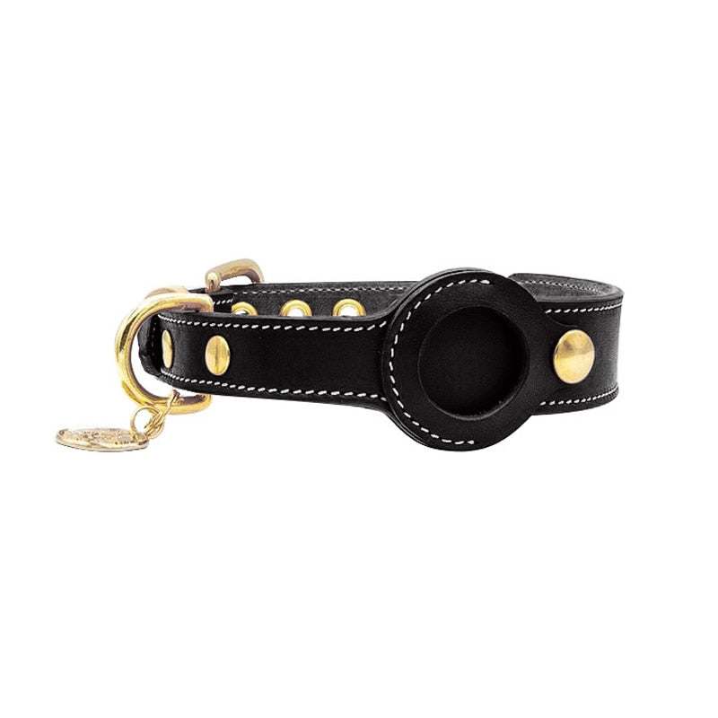 Stilvolles AirTag Halsband für Haustiere - PurrTrack™