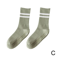 Rutschfeste Mid-Tube-Sportsocken für Fitness und Yoga - GripFit