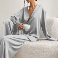 Dames Satijnen Pyjamaset – Isabella