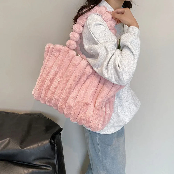 Stilvolle Chunky Schultertasche - Evi