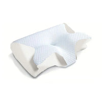 2-in-1 Geheugenfoam Nekpillow met Ergonomisch Contourontwerp – RestAlign