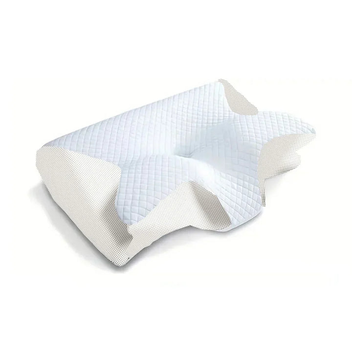 2-in-1 Geheugenfoam Nekpillow met Ergonomisch Contourontwerp – RestAlign