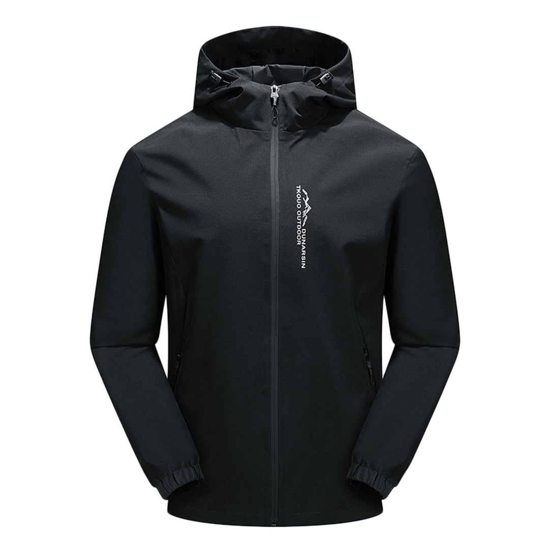 Wasser- und Winddichte Outdoorjacke mit Kapuze - EcoShield