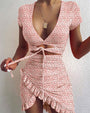 Britney Sommerkleid | Sexy Wickelkleid für den Sommer