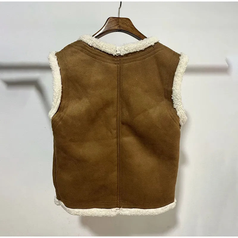 Janet Leren Winter Vest | Stylish & Timeless